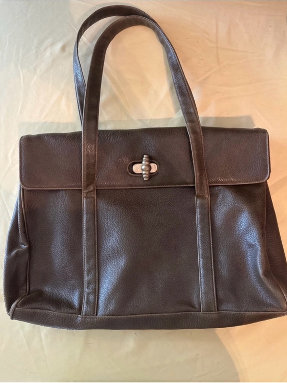 Capezio - Green Leather Tote Bag - Structured Everyday Carry